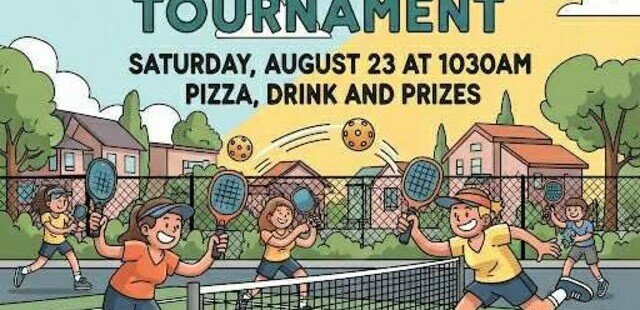 REGISTRATION OPEN: Wedgewood's 1st Annual Pickleball Tournament